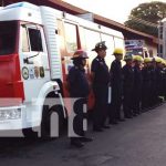 Familias de Quilalí con nueva estación y camiones de bomberos Nuevos equipos para nueva estación de bomberos en Quilalí