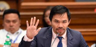 Manny Pacquiao anunció su candidatura a presidente de Filipinas