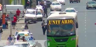 Sistema de transporte y de buses en Managua