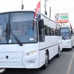 Llegan a Nicaragua nuevos buses rusos para el mejoramiento del transporte Flota de nuevos buses rusos para el transporte de Managua
