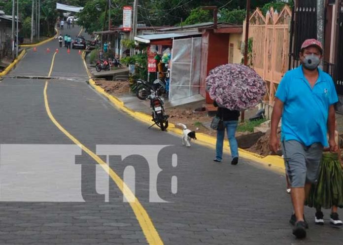 Inauguran proyectos de calles en Estelí