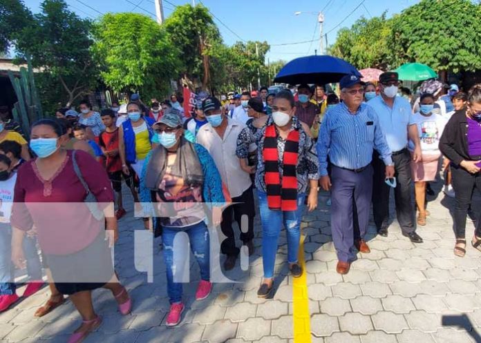 Nuevas calles en la zona 4 de Ciudad Sandino