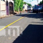 Familias del barrio La Zacatera en Managua disfrutan calles nuevas Foto: Familias contentas porque ya no vivirán en la pobreza/TN8