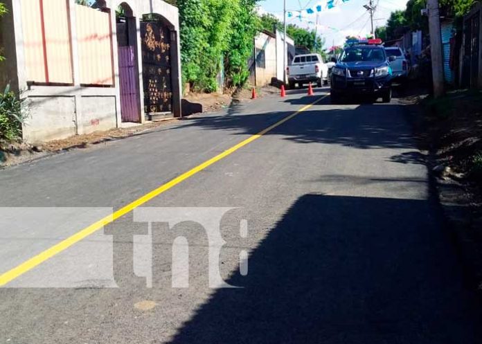 calles1 Foto: Familias contentas porque ya no vivirán en la pobreza/TN8