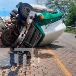 Aparentemente una falla mecánica originó un accidente en Quilali Accidente de tránsito en Quilalí