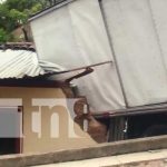 Camión casi mata a una familia en El Jícaro