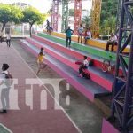 Rehabilitan cancha municipal de Matiguás para la recreación sana Remodelada cancha municipal para la juventud de Matiguás