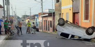Accidente de tránsito en Jinotepe, Carazo