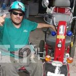 Emprendedor sobre ruedas, un gran ejemplo de triunfo en Carazo Emprendedor de Carazo es un ejemplo de superación