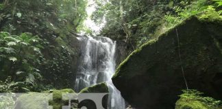 Cascada ubicada en Pueblo Nuevo, Estelí, sitio turístico