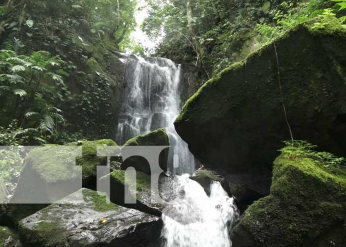 Cascada ubicada en Pueblo Nuevo, Estelí, sitio turístico