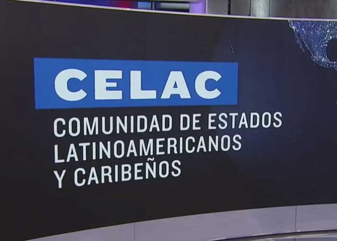 Imagen con las siglas de la CELAC