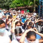 Chinandeganos se unieron al tercer ejercicio multiamenaza Tercer ejercicio multiamenaza en Chinandega