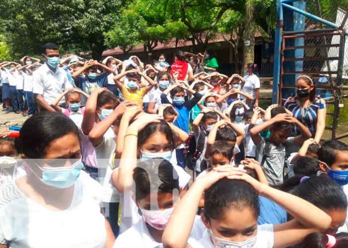 chinandega-002 Tercer ejercicio multiamenaza en Chinandega