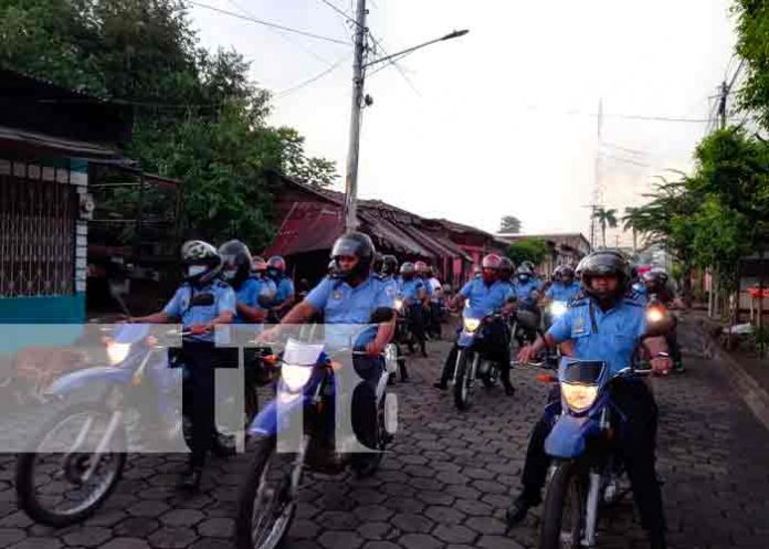 Chinandega rinde homenaje a la Policía Nacional