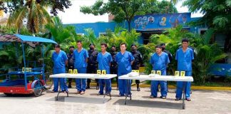 Tras las rejas 16 malhechores en el departamento de Chinandega.