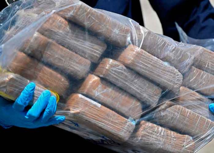 Cocaína encontrada en Colombia en una avioneta