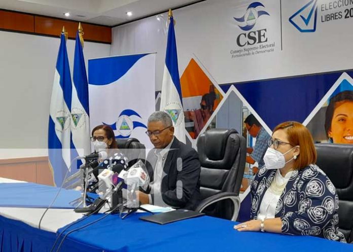 Conferencia de prensa del CSE sobre el Calendario Electoral