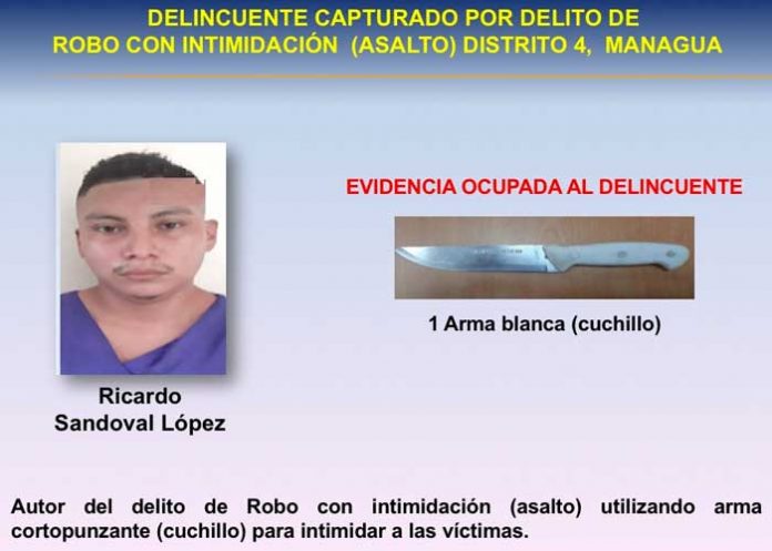 Tras las rejas 41 delincuentes en Managua