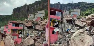 México: Un derrumbe del Cerro del Chiquihuite deja casas bajo escombros