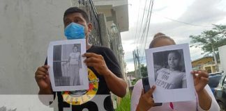 Padres desesperados buscan a su hija desaparecida en Managua