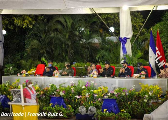 Aniversario 37 de la DOEP, presidido por el Comandante Daniel Ortega y la Vicepresidenta Rosario Murillo