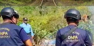 Policía hondureña encuentran un narcolaboratorio