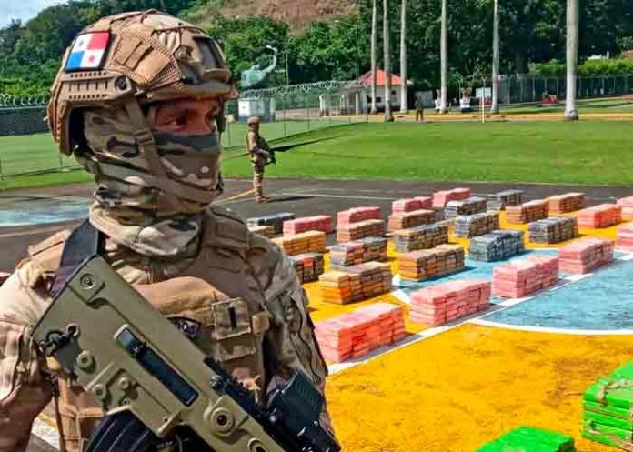 Senan de Panamá decomisa 2.875 paquetes de droga con destino a Europa
