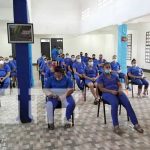 Acto en el sistema penitenciario de Bluefields por el programa Mi Vida Sin Drogas