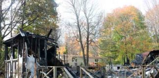 un joven prendió fuego a la casa de su padre para ocultar un crimen