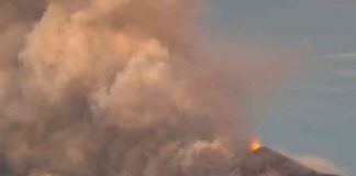 Impresionantes imágenes de la erupción del volcán de Fuego en Guatemala