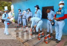 Jornada de fumigación para eliminar zancudos en Managua
