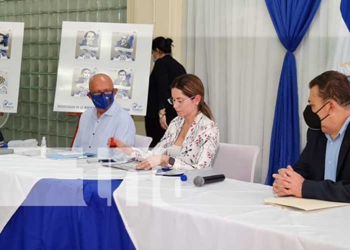 Sellos postales reflejan a grandes héroes nicaragüenses