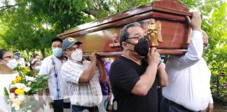 Último adiós en la Isla de Ometepe al Maestro Guillén