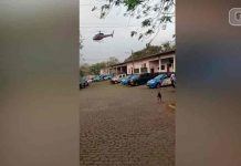 Hombres secuestran helicóptero para sacar a un preso de una cárcel en Brasil Hombres secuestran helicóptero para sacar a un preso de una cárcel en Brasil