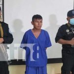 Lo mató a patadas: Capturan al autor de homicidio en Nueva Segovia Presentación del sujeto que cometió homicidio en Nueva Segovia