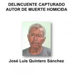 Anciano es capturado en Rosita tras cometer un homicidio Imagen de la Policía Nacional sobre sujeto que cometió homicidio en el Caribe