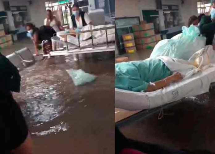 inundaciones-hospitales- Desborde de río Tula en México inunda hospital y deja 16 muertos