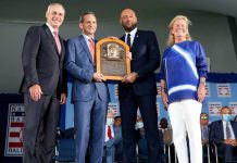Derek Jeter nuevo inmortal de Cooperstown derek, jeter, salon, fama,