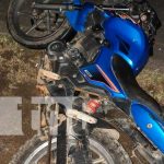 ¡La vio pálida! Semoviente casi provoca muerte de motociclista en Jalapa Accidente de tránsito en Jalapa por culpa de un semoviente