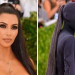 Revelan precio de las extensiones que usó Kim Kardashian en el Met Gala