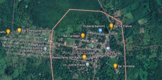 Foto: Imagen de satélite donde ocurrió un homicidio en Kukra Hill / Google Maps