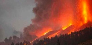 Declaran zona catastrófica isla de La Palma por erupción de volcán