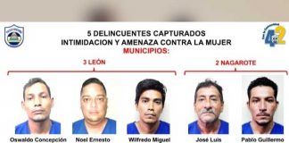 Sujetos a quienes se les hizo captura en León