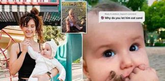 Viral en TikTok: Madre filma a su bebé masticando arena y piedras