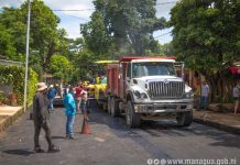 Calles para el Pueblo: Siete cuadras estrena el barrio Germán Pomares Nuevas cuadras y calles para el barrio Germán Pomares, Managua