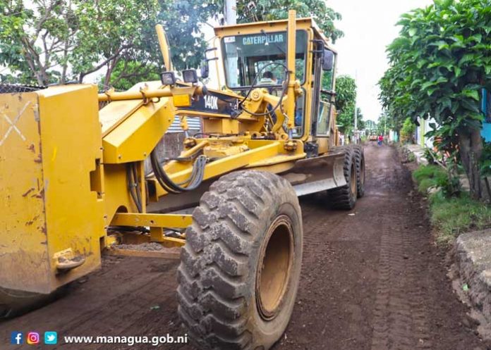 Construcción de calles y obras de drenaje para el progreso de Managua
