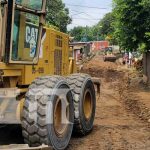 Nuevas calles van a buen ritmo en el barrio Carlos Fonseca de Managua Proyecto de Calles para el Pueblo sigue avanzando en Managua