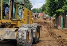 Nuevas calles van a buen ritmo en el barrio Carlos Fonseca de Managua Proyecto de Calles para el Pueblo sigue avanzando en Managua