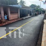 Una vivienda y una calle son las nuevas obras en el barrio Jorge Dimitrov Obras de progreso en el barrio Jorge Dimitrov, Managua, con vivienda y nuevas calles